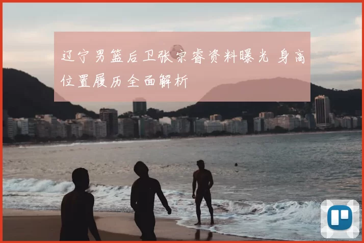 辽宁男篮后卫张宗睿资料曝光 身高位置履历全面解析